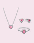 Heart Shaped Ring Gift Set
