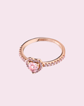 Rose Gold Heart Shaped Ring
