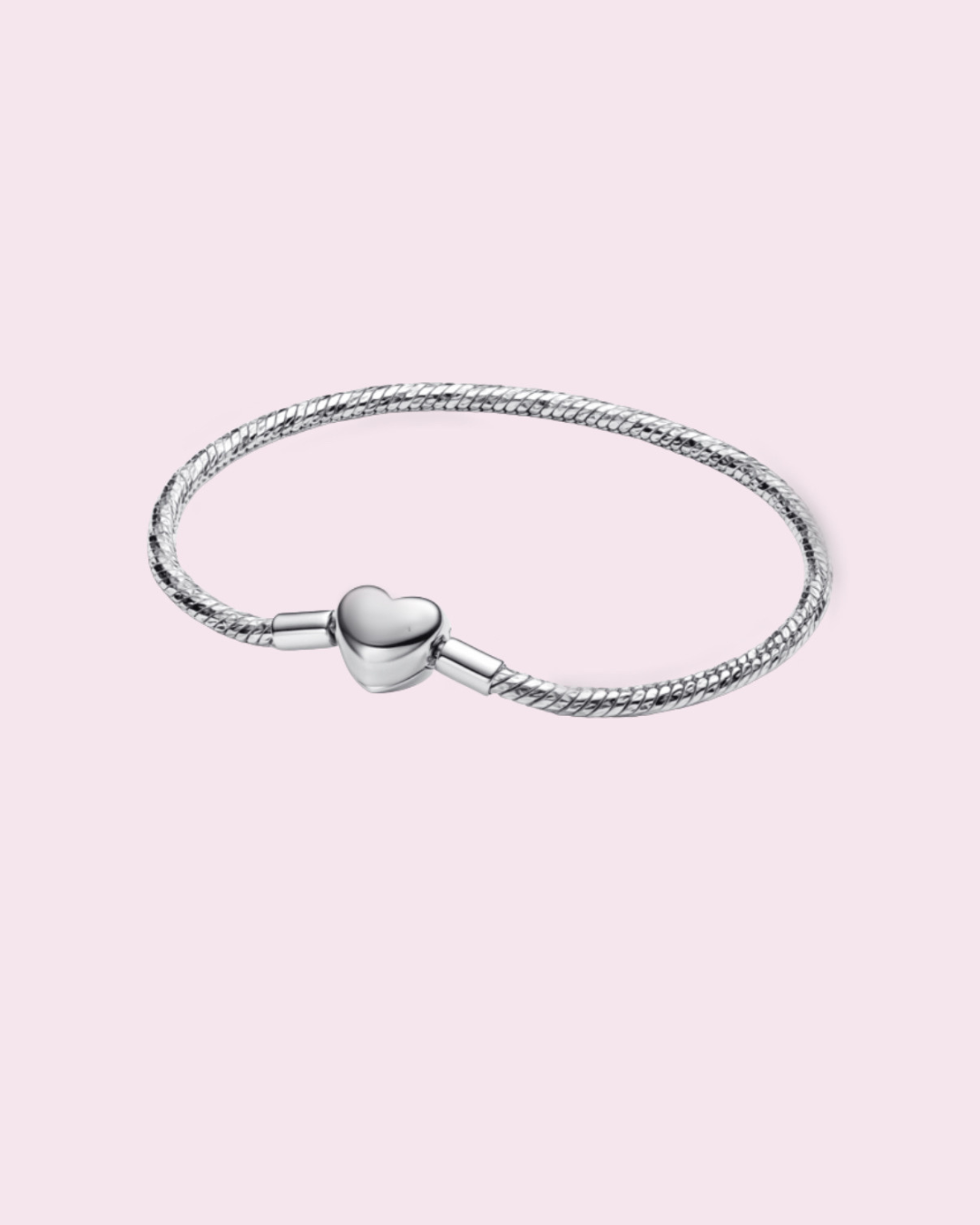 Heart Shaped Charm Bracelet