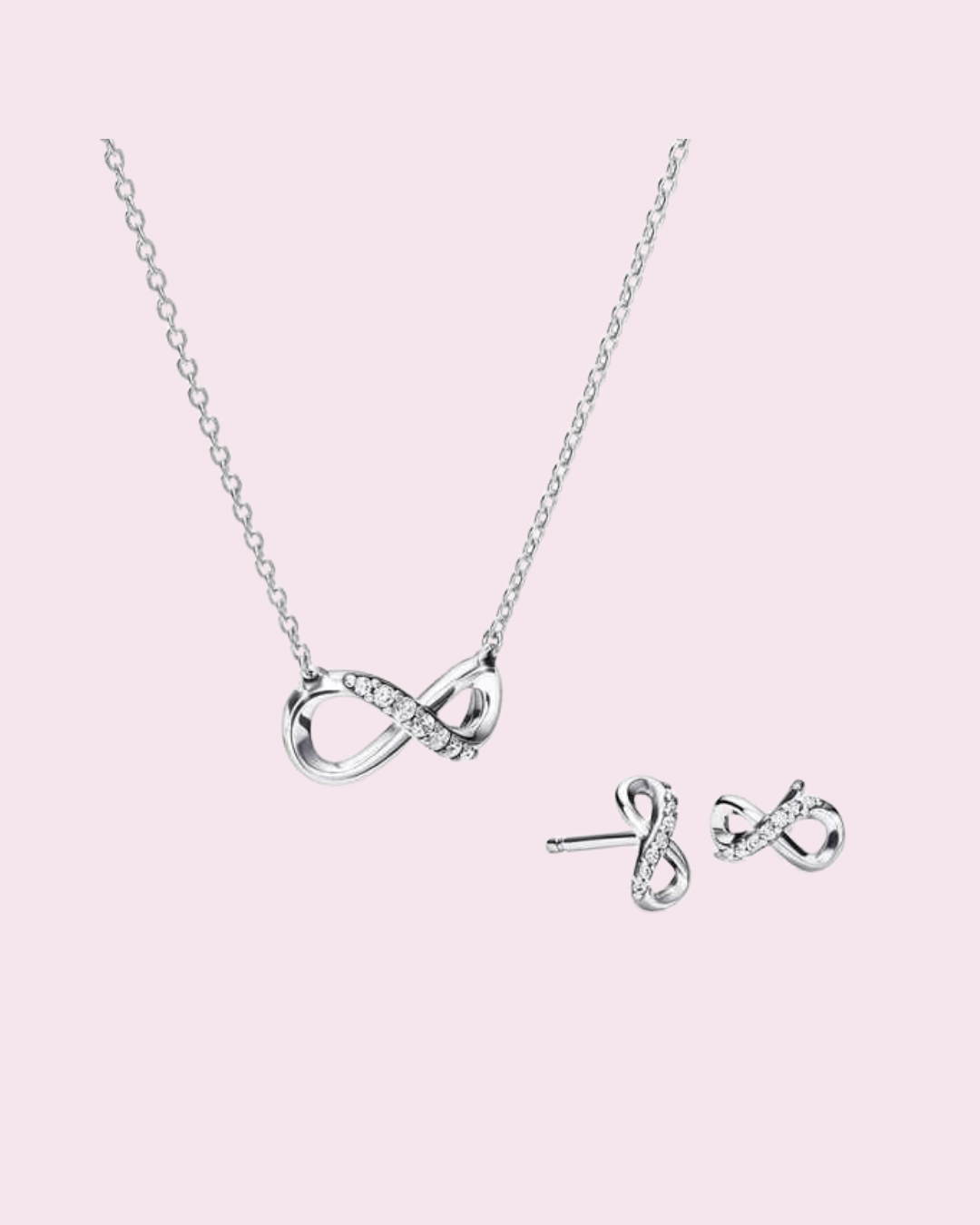Silver Infinity Gift Set