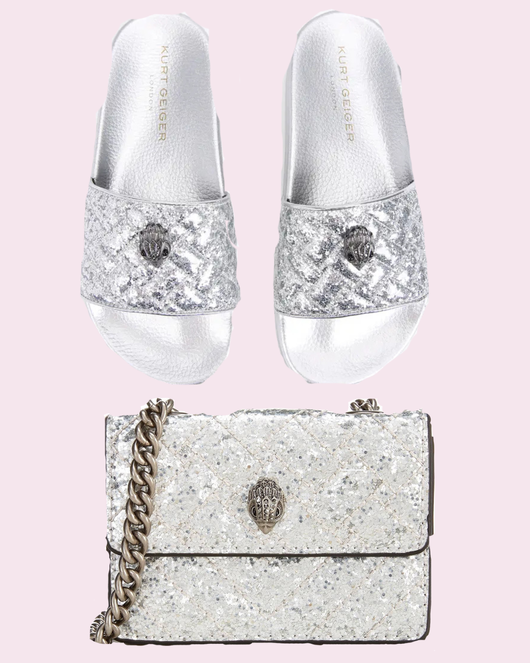 KG Slides + Purse Set