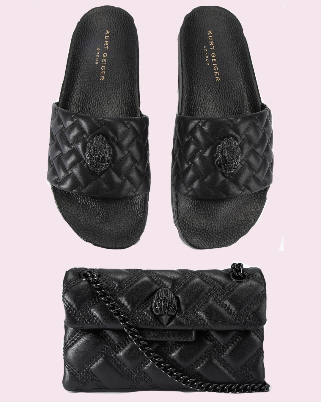 KG Slides + Purse Set