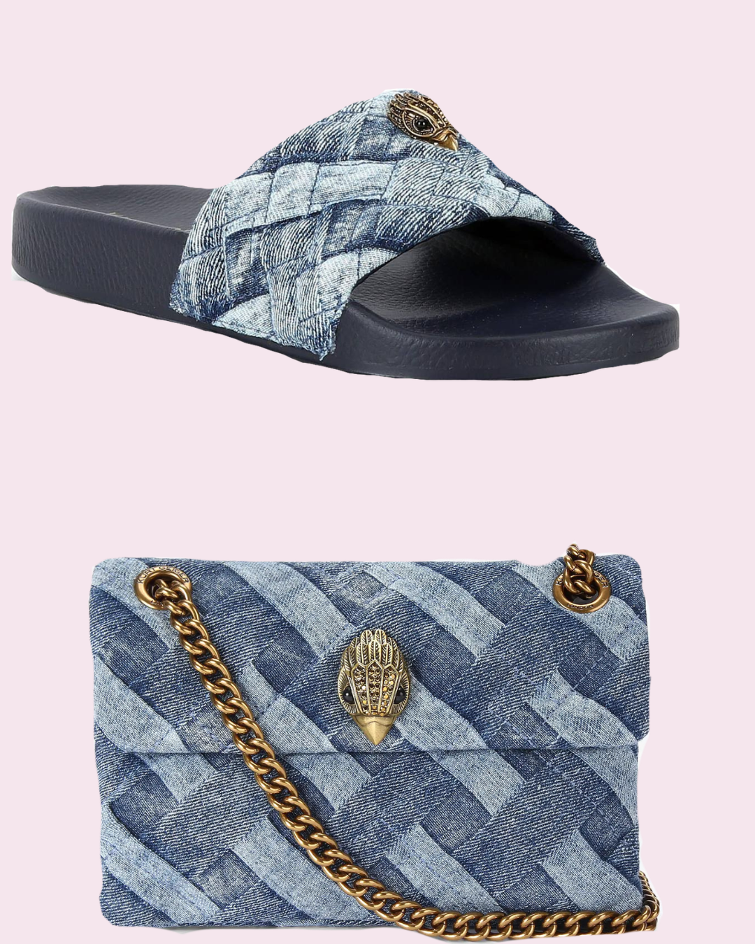 KG Slides + Purse Set